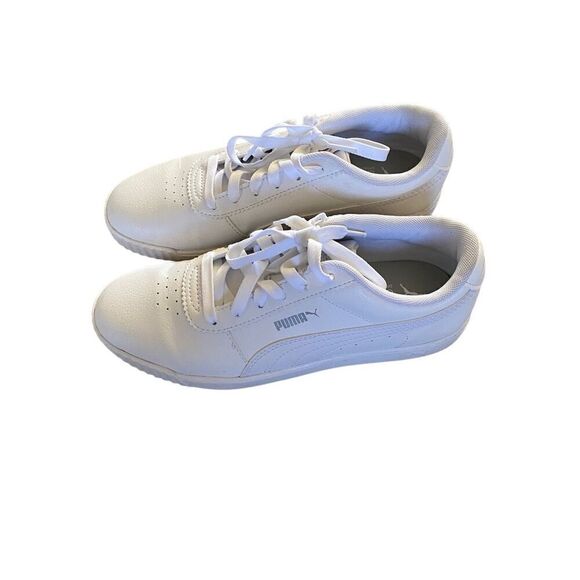 PUMA Carina Slim SL Puma White/Puma White size 8 Womans - Picture 1 of 6